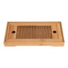 Bamboo Tea Tray Chinese Gongfu Tea Mini Serving Table for
