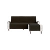 GAMUSI Chaise Lounge Sofa Cover 290cm Right Corner (Up to