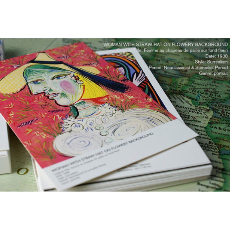HOSTEESSCHOICE Beautiful Art Postcards set of 30 Post card of