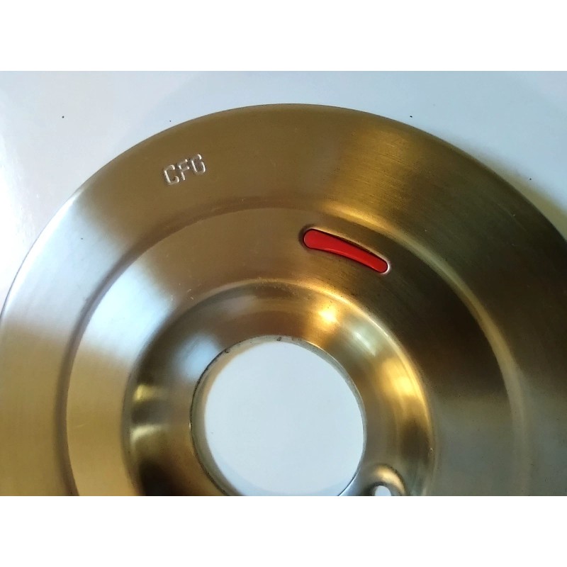 CFG 168147BN Cornerstone Shower Valve Escutcheon Plate Brushed Nickel New
