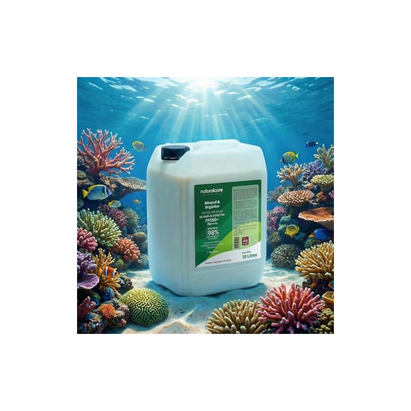 Protector Solar Orgánico Mineral FPS 50+ Protección UVA/UVB de Amplio