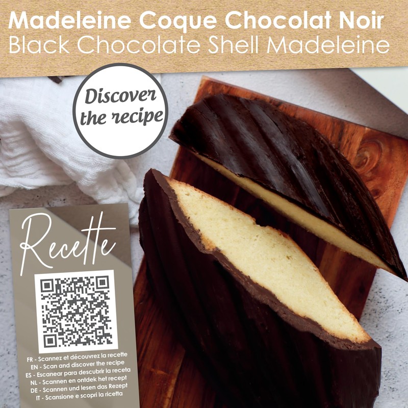 ScrapCooking Madeleine XXL Non-Stick Baking Mould