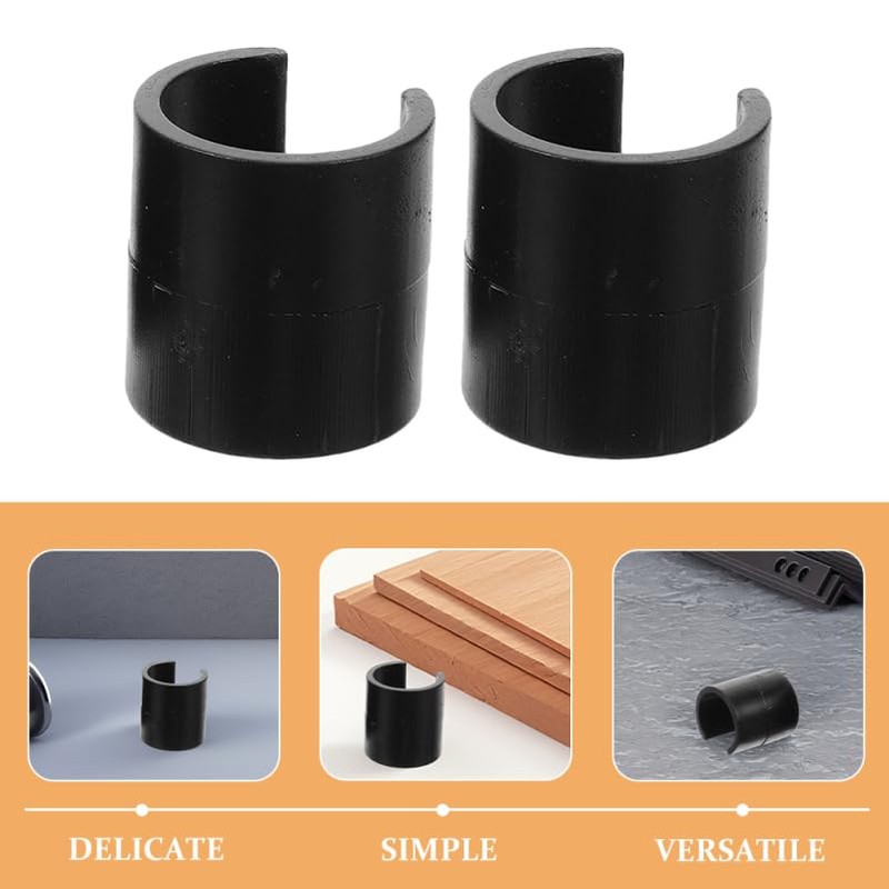 BESPORTBLE Football Training Pole Stopper Clips Outdoor Garden Flag Pole