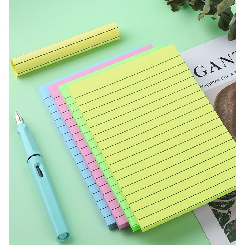 46 Sheets x 6 Sticky Notes, Large Sticky Notes, Convenient