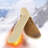 Healeved 2 Pair Sheepskin Insoles Shoe Padding Insoles for Plantar