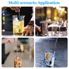 【2-Pack】 Cocktail Stirring Sticks - 30cm Reusable Bar Stirrers with