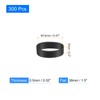 QUARKZMAN Pack of 300 Rubber Bands, 12 x 5 mm