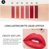 6-Pack Matte Lipstick Set - Waterproof, Long-Lasting & Moisturizing |