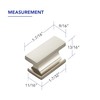 30 Pack Brushed Nickel Cabinet Pulls 1.46 Inch Kitchen Handles
