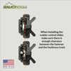 Sea-Lect Designs Angled Pedal Rudder Control Footbrace