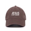Jesus is My Savior Baseball Cap Embroidered Cotton Adjustable Dad