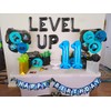 LaVenty Level Up Game Birthday Video Game Celebration Party Decoration