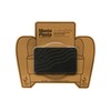 MastaPlasta Self-Adhesive Premium Leather Repair Patch, Flag, Suede Black -