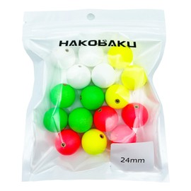 HAKOBAKU Foam Float Fishing Gear, Sabiki, Sayori Fishing, Self-made Gimmick, Bukkomi Fishing, Medium Throughout, Fishing Tackle Set, Floating, Simori Ball, Float Fishing, Ball Float