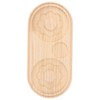Salt Rimmer Pine Wood Sugar Rimmer Waterproof Holder Bar Tool