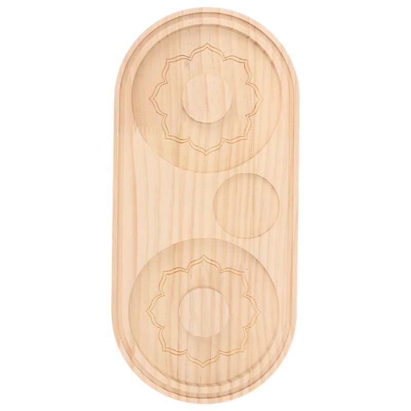 Salt Rimmer Pine Wood Sugar Rimmer Waterproof Holder Bar Tool