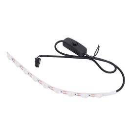 Hyuduo 3D Printer LED Light Strip Kit Light Bar Kit Lighting Strip Upgrade LED Chip 24V RA95 Fill Lamp High Brightness White Light for Bambu Lab A1 Mini