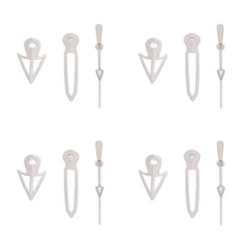 Watch Pointer,10pcs Set Watch Pointer Watch Hands Hour Minute Second Luminous Watch Movement Modification Parts for NH35 NH36(SK-24)