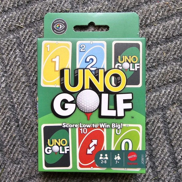 Mattel UNO Golf • Score Low/Win BIG! Special Edition Card
