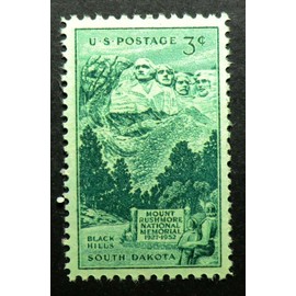 1952 - South Dakota Statehood Single 3c Postage - Sc#1011 - MNH, OG