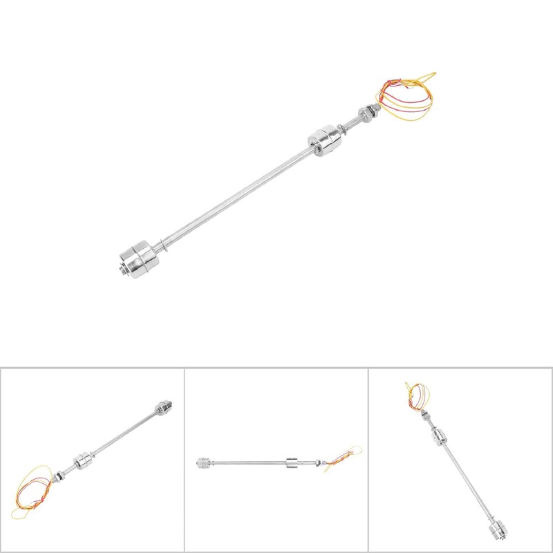 Majatou Water Sensor, Stainless Steel Double Fish Liquid Water ,