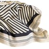 JERLA 100% Pure Mulberry Silk Square Scarf for Hair-27''x27'' Women