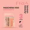 Fria Korean Beauty Maschera Viso Effetto Idratante, con Fungo Tremella