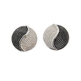 Silver earrings - Tao Corbula, Sterling Silver, No Gemstone