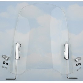MMG Scooter Windshield 3 millimeters Clear Plastic Acrylic comes with mounting hardware