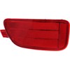 Evan Fischer Bumper Reflector Compatible With 2012-2013 Kia Soul Rear