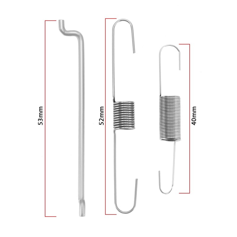 VGOL 3-Piece Set Gas Spring Speed Regulation Spring Gas Return