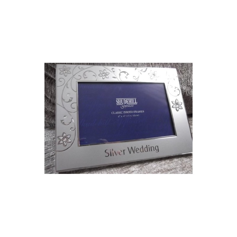 Silver Wedding 25th Anniversary Photo Frame