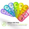 AUVON Weekly Pill Organizer 3 Times a Day, Large 7