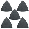 Fein 120 Grit Triangular Unperforated Sanding Sheet (Pack of 5)