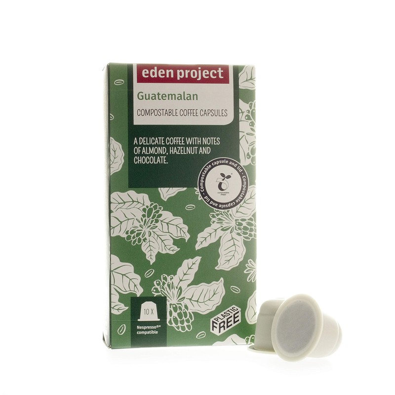 60 Plastic Free Eden Project Guatemala Home compostable Nespresso Compatible