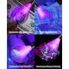 Black Light Flashlight, UV Light USB C Rechargeable with LCD