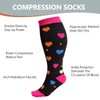 Abodhu Plus Size Compression Socks for Women& Men 15-20mmHg Wide