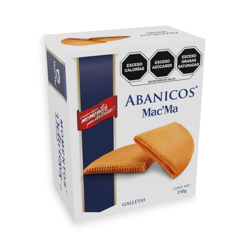 Mac´Ma Galletas Abanico 150 g
