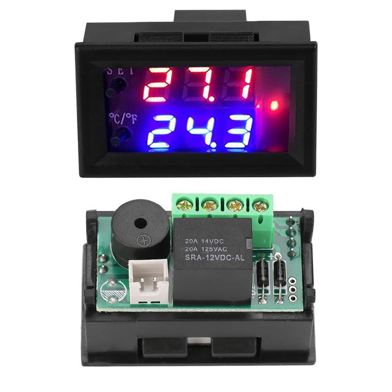 Temperature Controller - Digital Microcomputer Thermostat Temperature Control Switch Double