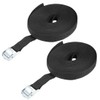 sourcing map Tie Down Strap Cam Buckle Lashing Strap 1"