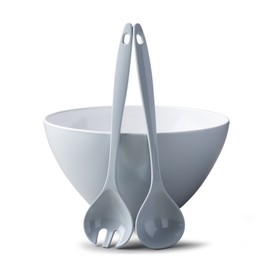 Zeal G217BSET Salad Bowl and Server Set, Duck Egg Blue