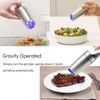 Electric Pepper Grinder,Gravity Electric Salt And Pepper Mill Grinder,Stainless Steel