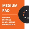Fein 6" Medium Pad with Hook and Loop Attachment -