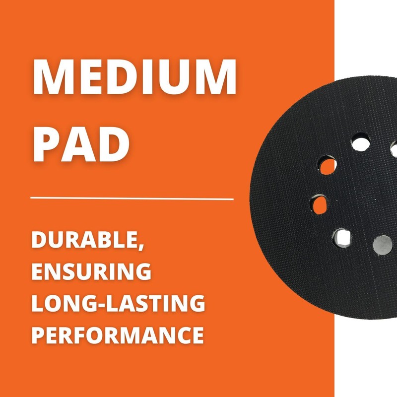 Fein 6" Medium Pad with Hook and Loop Attachment -