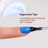 Gel Polish, 0.5 Fl Oz Royal Blue Nail Gel Polish