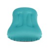 Inflatable Headrest TPU Portable Lumbar Pillow Folding Soft Blow Up