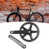 Aluminum Alloy 144 BCD 48T Single Speed Crankset Bike Crank