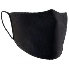 Trere Social Face Mask/Face Covering : Washable & Reusable : Black : Size M : Adult - Women