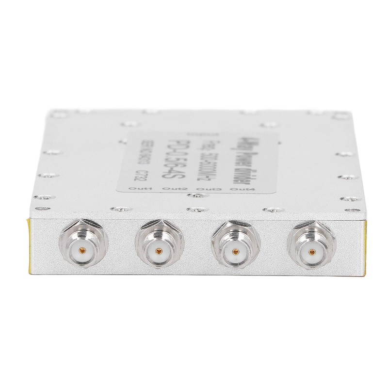 4 Way SMA Power Divider 500 To 6000MHz Small Insertion