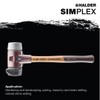 Halder USA - Simplex Mallet with Grey Rubber (non-marring) and